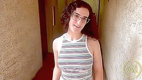 Lyra Lockhart And Rome Major In Trailer // Young Petite Brunette Picked Up By